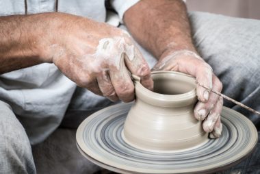 poterie, modelage, sculpture